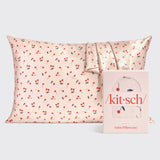 Satin Pillowcase Standard - Cherry Print