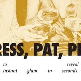 Gold Decolletage Glitter Makeup Patches