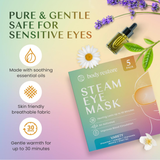 BODY RESTORE Steam Eye Mask Spa Relax Five Packs or Single