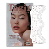 Rose Gold Stardust Speckles Makeup Patches