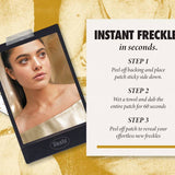 Gold Decolletage Glitter Makeup Patches