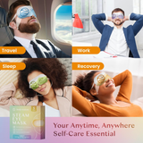 BODY RESTORE Steam Eye Mask Spa Relax Five Packs or Single