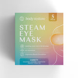 BODY RESTORE Steam Eye Mask Spa Relax Five Packs or Single