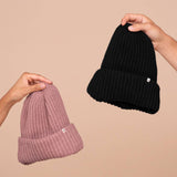 Glazey™ Satin-Lined Beanie - Blush